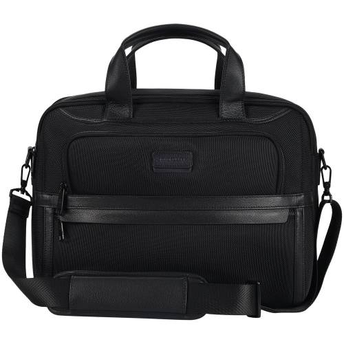 Сумка для ноутбука Santiago Nylon, черная Сумка для ноутбука Santiago Nylon, черная