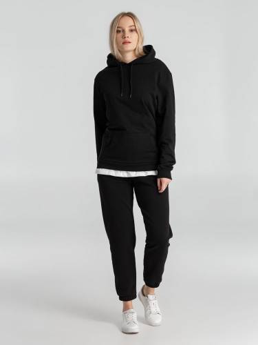 Толстовка с капюшоном унисекс Hoodie, черная фото 12 Толстовка с капюшоном унисекс Hoodie, черная фото 12