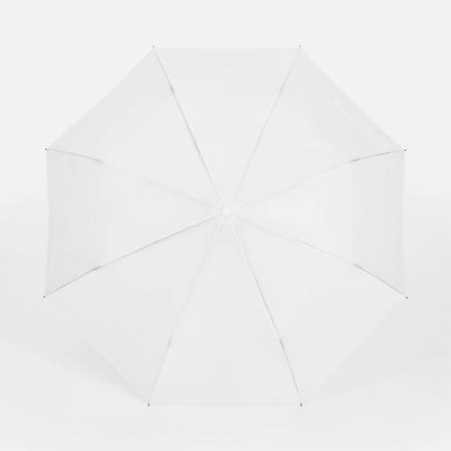 Зонт складной Basic, ver.2, белый фото 3 Зонт складной Basic, ver.2, белый фото 3