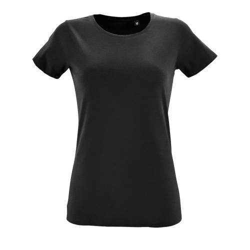Футболка женская Regent Fit Women, черная фото 2 Футболка женская Regent Fit Women, черная фото 2