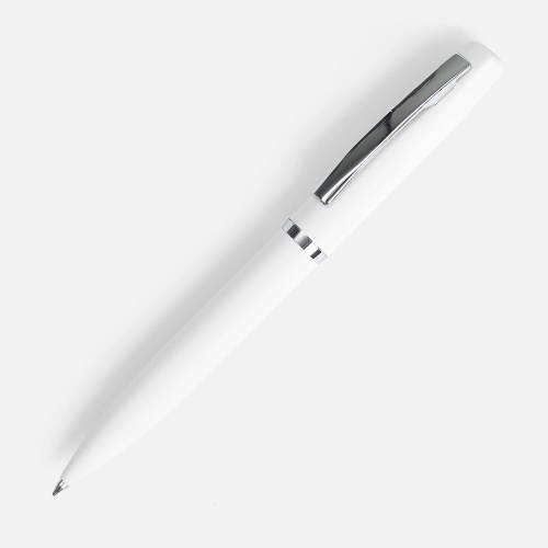 Ручка шариковая Bolt Soft Touch, белая фото 2 Ручка шариковая Bolt Soft Touch, белая фото 2