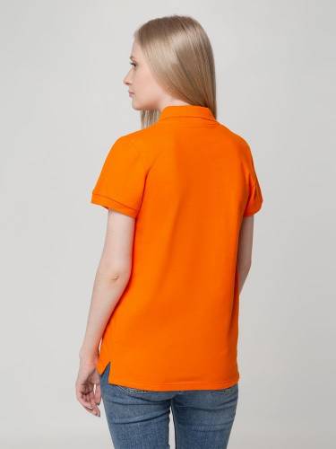 Рубашка поло женская Virma Lady, оранжевая фото 8 Рубашка поло женская Virma Lady, оранжевая фото 8
