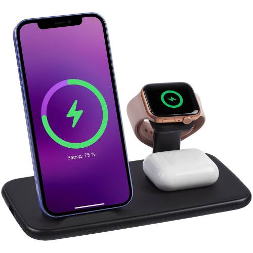 Зарядная станция Smart Nest, черная фото 2