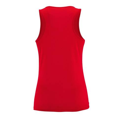 Майка женская Sporty TT Women, красная фото 3 Майка женская Sporty TT Women, красная фото 3