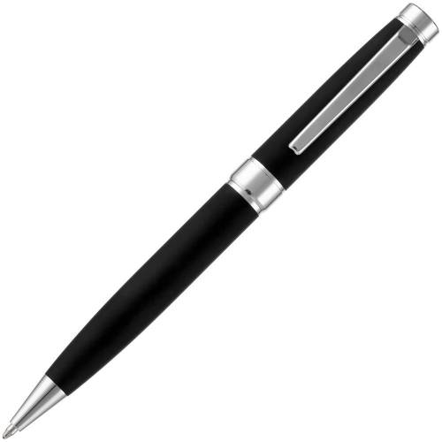 Ручка шариковая Broad Ring Soft Touch, черная фото 3 Ручка шариковая Broad Ring Soft Touch, черная фото 3