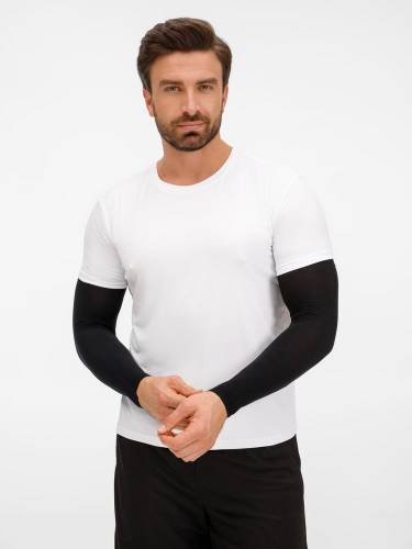 Рукава спортивные Flexor, черные фото 2