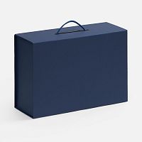 Коробка складная New Case Fold, темно-синяя