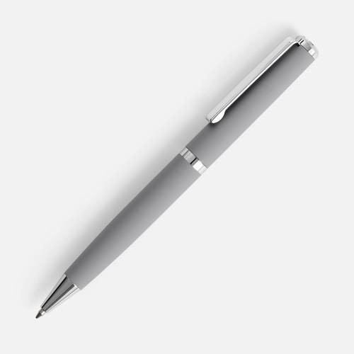 Ручка шариковая Inkish Chrome в футляре, серая фото 2 Ручка шариковая Inkish Chrome в футляре, серая фото 2