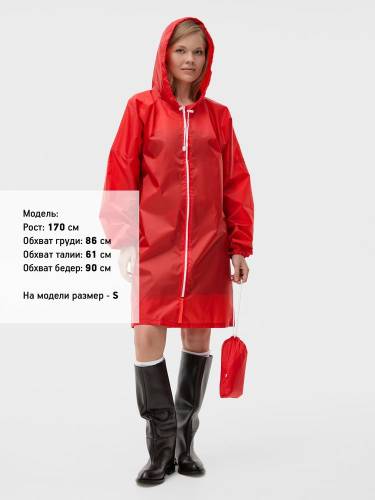 Дождевик Rainman Zip, красный фото 5