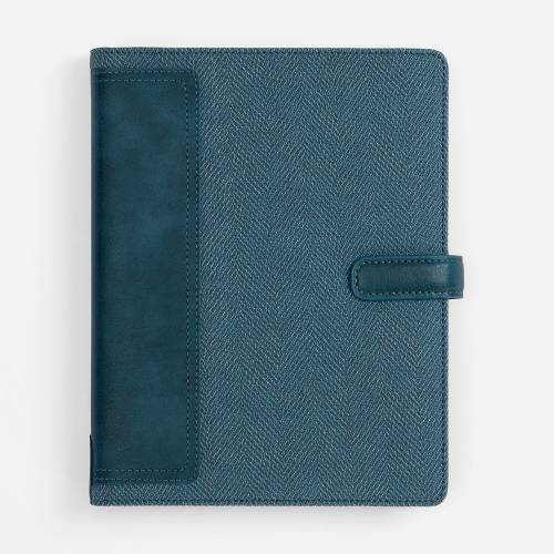 Ежедневник-органайзер Twill, недатированный, синий фото 2