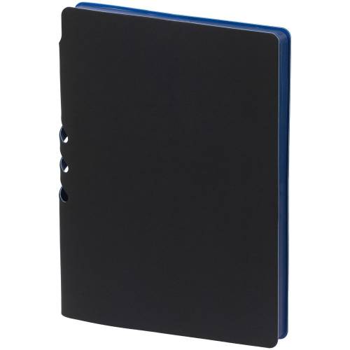 Ежедневник Flexpen Black, недатированный, черный с синим фото 7 Ежедневник Flexpen Black, недатированный, черный с синим фото 7