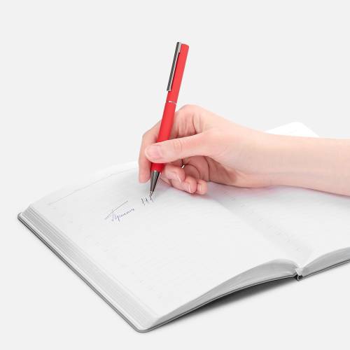 Ручка шариковая Blade Soft Touch, красная фото 5 Ручка шариковая Blade Soft Touch, красная фото 5