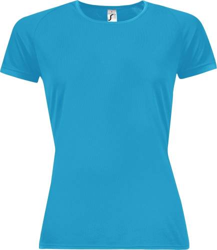 Футболка женская Sporty Women 140, бирюзовая фото 2 Футболка женская Sporty Women 140, бирюзовая фото 2