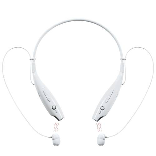 Bluetooth наушники stereoBand, ver.2, белые фото 3