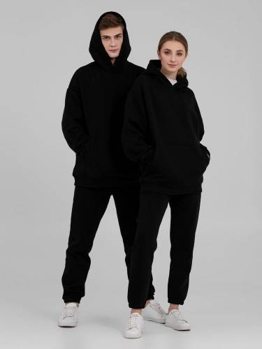 Худи Kulonga Oversize, черное фото 9