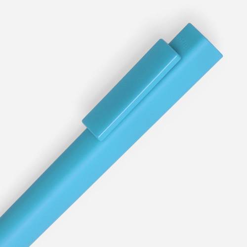 Ручка шариковая Swiper SQ Soft Touch, голубая фото 4