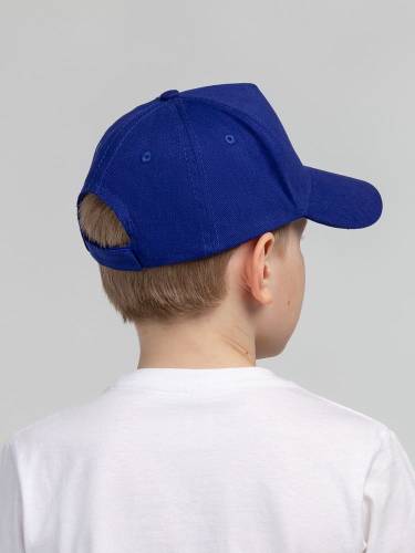 Бейсболка детская Standard Kids, синяя фото 9