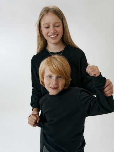 Свитшот детский Toima Kids 2.0, черный фото 10 Свитшот детский Toima Kids 2.0, черный фото 10