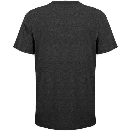 Футболка унисекс Tuner, черный меланж фото 4 Футболка унисекс Tuner, черный меланж фото 4