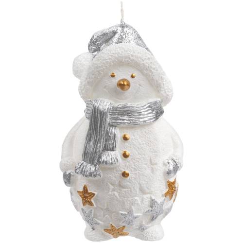 Свеча Christmas Twinkle, снеговик фото 3 Свеча Christmas Twinkle, снеговик фото 3