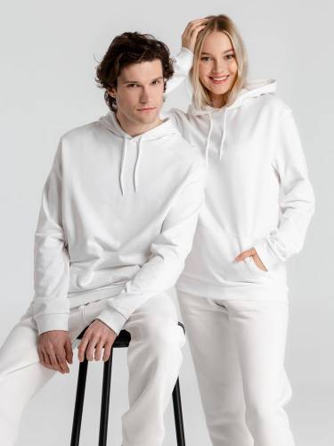 Толстовка с капюшоном унисекс Hoodie, белая фото 16 Толстовка с капюшоном унисекс Hoodie, белая фото 16
