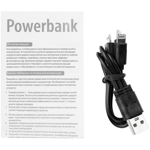 Внешний аккумулятор Uniscend Full Feel Type-C, 5000 мАч, черный фото 10