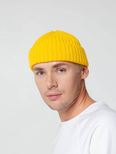 Шапка Hipsta, желтая фото 5