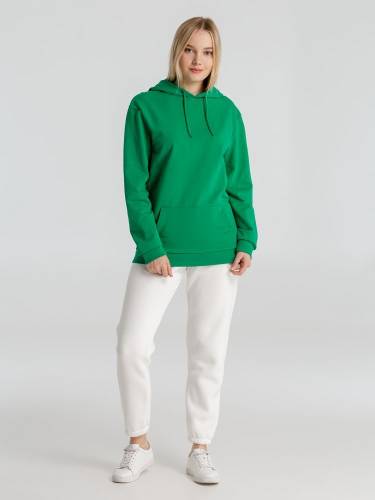 Толстовка с капюшоном унисекс Hoodie, зеленая фото 10 Толстовка с капюшоном унисекс Hoodie, зеленая фото 10