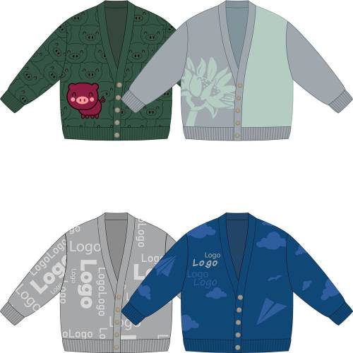Кардиган Cozy Knit Grand на заказ, акрил фото 2