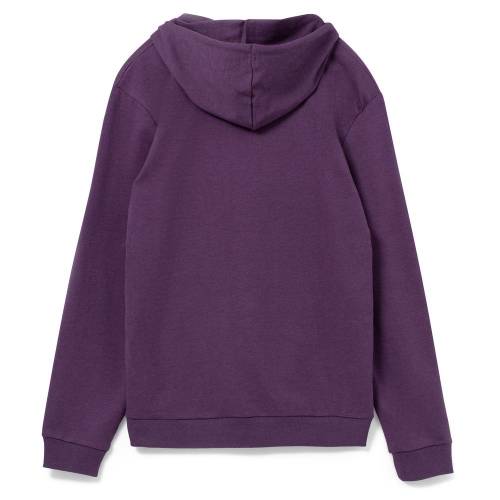 Толстовка с капюшоном унисекс Hoodie, фиолетовый меланж фото 3