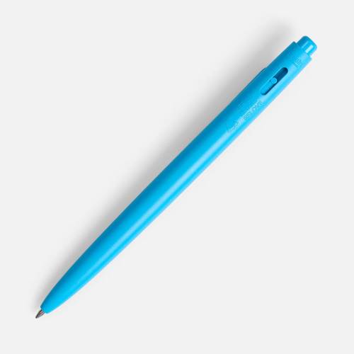 Ручка шариковая Prodir DS11 PMP, голубая фото 4 Ручка шариковая Prodir DS11 PMP, голубая фото 4