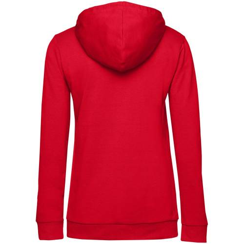Толстовка с капюшоном женская Hoodie, красная фото 3 Толстовка с капюшоном женская Hoodie, красная фото 3
