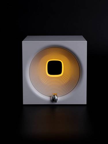 Bluetooth-колонка с подсветкой Volumetric, белая фото 9 Bluetooth-колонка с подсветкой Volumetric, белая фото 9