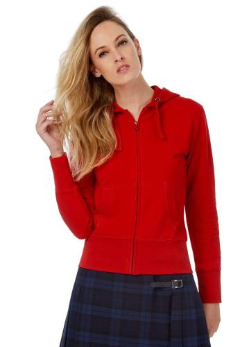 Толстовка женская Hooded Full Zip белая фото 6 Толстовка женская Hooded Full Zip белая фото 6