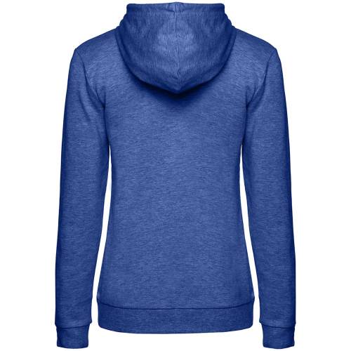 Толстовка с капюшоном женская Hoodie, ярко-синий меланж фото 3 Толстовка с капюшоном женская Hoodie, ярко-синий меланж фото 3