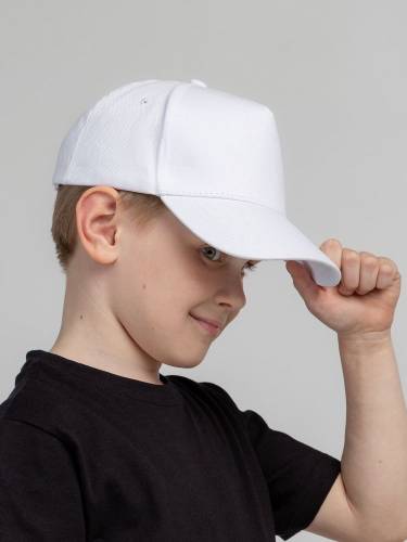 Бейсболка детская Standard Kids, белая фото 8 Бейсболка детская Standard Kids, белая фото 8