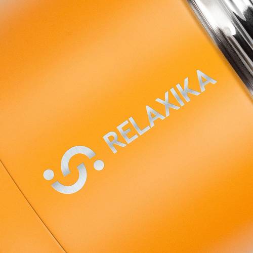 Термос для еды Relaxika 500, желтый фото 6