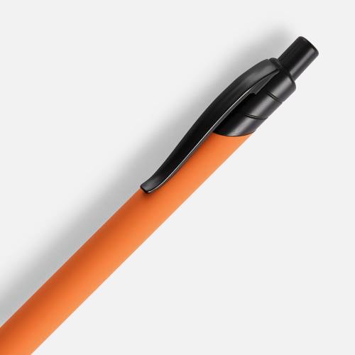 Ручка шариковая Undertone Black Soft Touch, оранжевая фото 4 Ручка шариковая Undertone Black Soft Touch, оранжевая фото 4