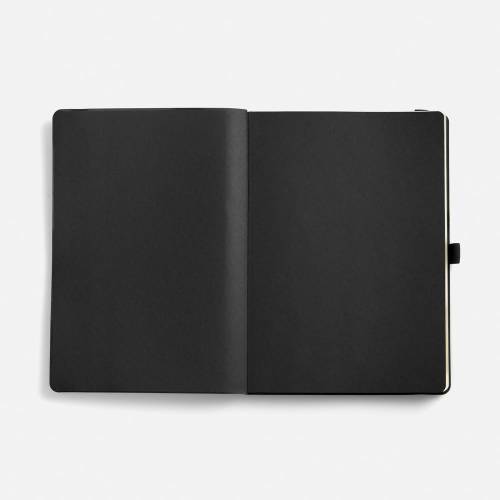 Ежедневник Peel Flex, недатированный, черный фото 8 Ежедневник Peel Flex, недатированный, черный фото 8