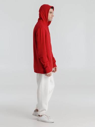 Толстовка с капюшоном унисекс Hoodie, красная фото 10 Толстовка с капюшоном унисекс Hoodie, красная фото 10