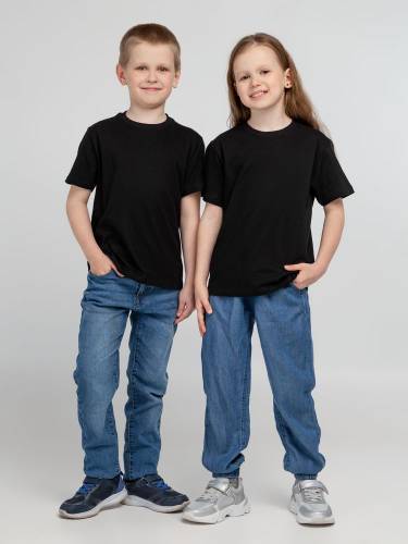 Футболка детская Regent Kids 150, черная фото 8 Футболка детская Regent Kids 150, черная фото 8