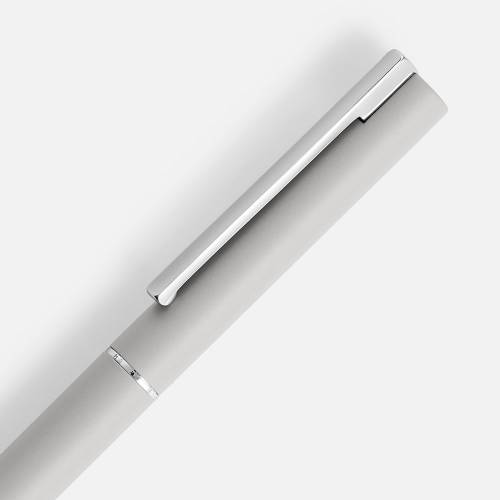 Ручка шариковая Blade Soft Touch, серая фото 4 Ручка шариковая Blade Soft Touch, серая фото 4