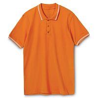 Рубашка поло Virma Stripes, оранжевая