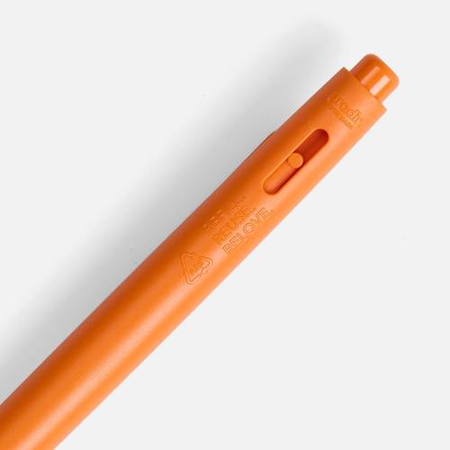 Ручка шариковая Prodir DS11 PMP, оранжевая фото 6