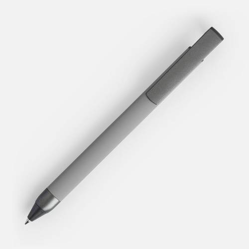 Ручка шариковая Standic с подставкой для телефона, серая фото 3 Ручка шариковая Standic с подставкой для телефона, серая фото 3