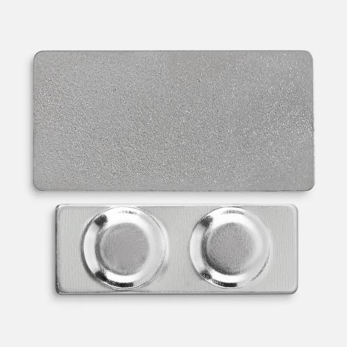 Значок Magnet Matto, серебристый глянцевый фото 4 Значок Magnet Matto, серебристый глянцевый фото 4
