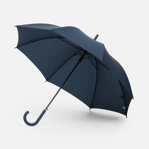 Зонт-трость Jolly Brolly, темно-синий фото 2 Зонт-трость Jolly Brolly, темно-синий фото 2