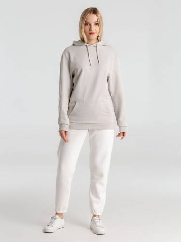 Толстовка с капюшоном унисекс Hoodie, дымчато-серая фото 14 Толстовка с капюшоном унисекс Hoodie, дымчато-серая фото 14