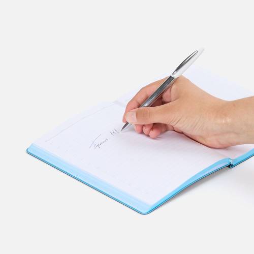 Ручка шариковая Dagger Soft Touch, белая фото 5 Ручка шариковая Dagger Soft Touch, белая фото 5