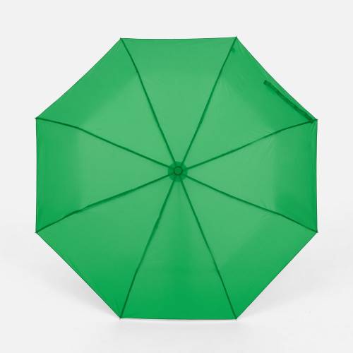 Зонт складной Basic, зеленый фото 3 Зонт складной Basic, зеленый фото 3